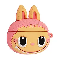 Чохол для навушників AirPods Pro 2 Лабубу LABUBU рожевий