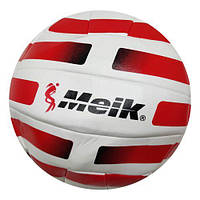 М'яч волейбол PVC (червоний білу смужку)