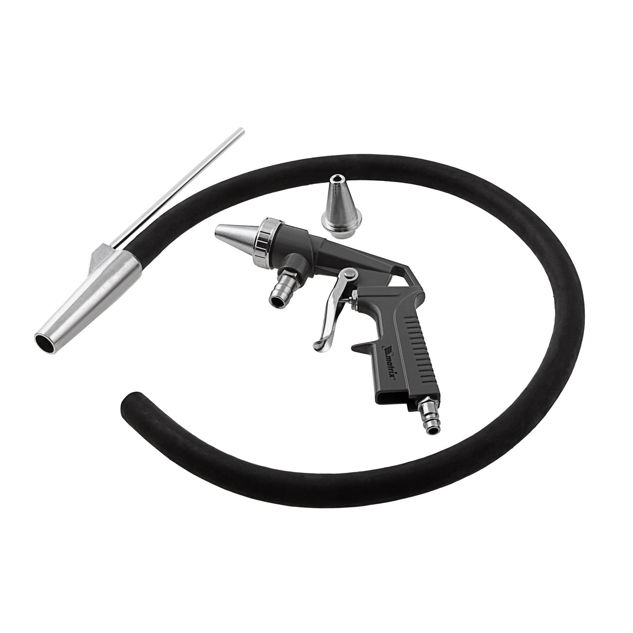 ПіскоСтруй MATRIX алюміній, сопло - 5,8мм, 3.4атм 230л/хв, 4бар, шланг - 1м (100% оригінал) M10x1 \\ MTX57328