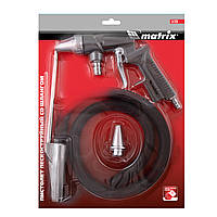 Пістолет піскоструминний зі шлангом MATRIX (100% оригінал) пневмо\\ MTX_57328