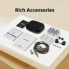 ⇒ KEFINE Quatio - гібридні 4-х драйверні IEM навушники (2DD+2BA), фото 9