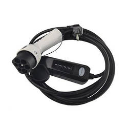 Зарядний пристрій для електромобіля HiSmart GB/T-Schuko 220V, 16A, 3.5kW, 1-фазний, 5м EV200771 smart