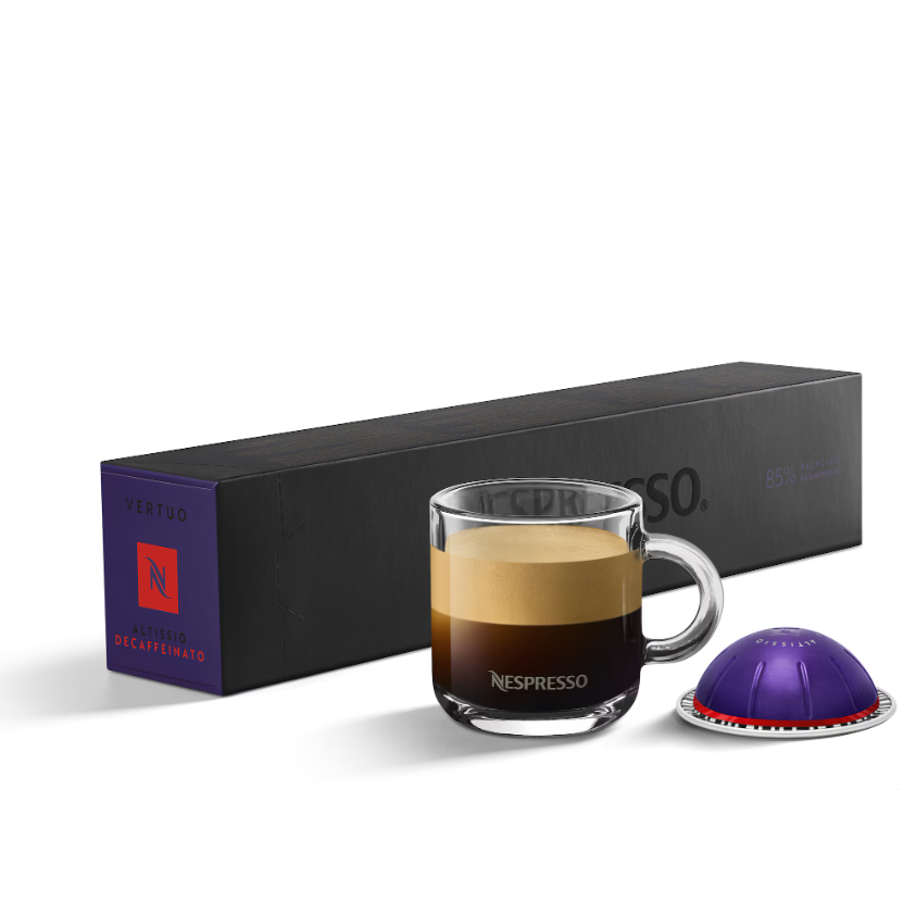 Кава в капсулах Nespresso Vertuo Altissio Decaffeinato (10 капсул)