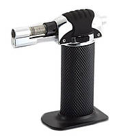 Популярний! Запальничка газова, турбогорилка 9960, чорна — найкраща якість тільки на Nukleon.com.ua