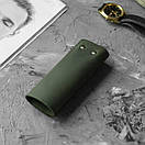 Ключниця Vets Green з натуральної шкіри для ключів зелена, фото 9