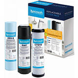 Популярний! Картридж для фільтра глечика Ecosoft Комплект картриджів Ecosoft 1-2-3 покращений (2 вугільних ка (CHV3ECO) - Краща, фото 2