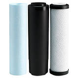 Популярний! Картридж для фільтра глечика Ecosoft Комплект картриджів Ecosoft 1-2-3 покращений (2 вугільних ка (CHV3ECO) - Краща, фото 3