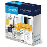 Популярний! Картридж для фільтра глечика Ecosoft Комплект картриджів Ecosoft 1-2-3 покращений (2 вугільних ка (CHV3ECO) - Краща, фото 4