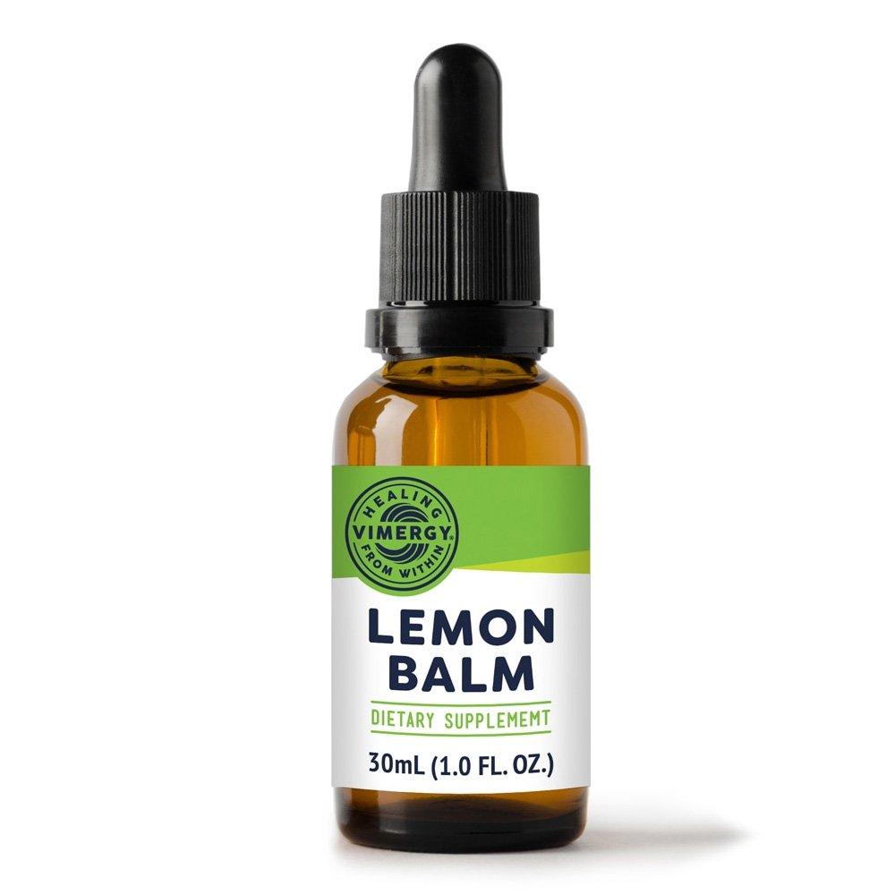 Vimergy Organic Liquid Lemon Balm / Органічна меліса м'ята лимонна без спирту 30 мл, фото 1