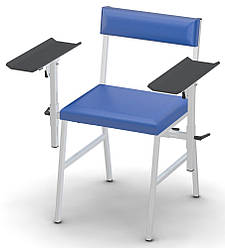 Стілець медичний донорський СД-2 з двома підлокітниками для забору взяття крові