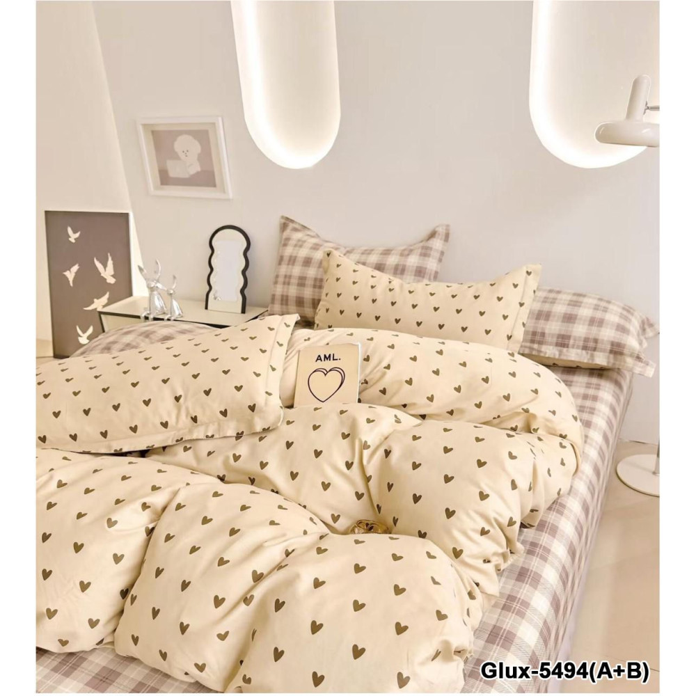 Романтичні почуття - Бязь Gold - Сімейний комплект постільної білизни, фото 1