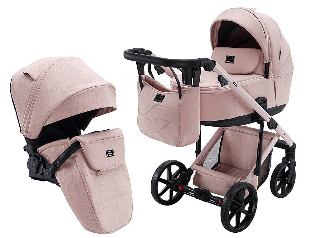 Коляска 2 в 1 Adamex Dolce Natura 2 rose, фото 1