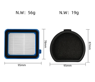 Фільтри для Electrolux PF91-6BWF/5BTF/5EBF + AEG FX9 – HEPA і моторний