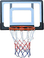 Баскетбольний щит Enero HURAGAN 82 x 58 см з кільцем 38 см