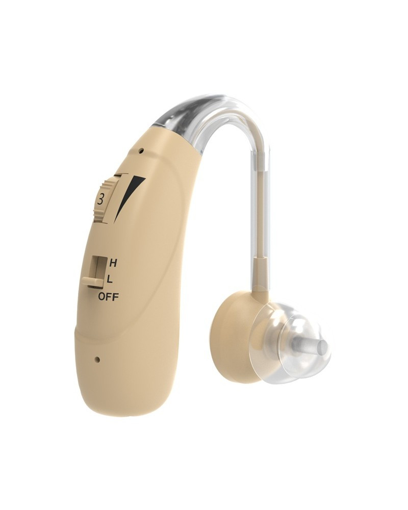 Слуховий апарат VivaPhon J-962 акумуляторний завушний Бежевий, фото 1