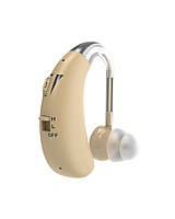 Слуховий апарат VivaPhon J-963 акумуляторний завушний Бежевий