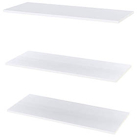 Полиця для одягу Doros Promo Білий 3шт. 86.7х35х1.6 (DRS-011562)