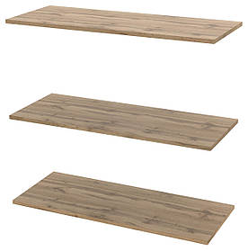 Полиця для одягу Doros Promo Дуб Сонома 3шт. 86.7х35х1.6 (DRS-011563)