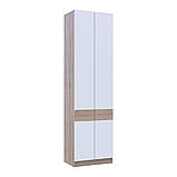 Шафа для одягу Doros Сола Дуб Сонома/Білий 60х40х215 DRS-011745 (44900344), фото 7