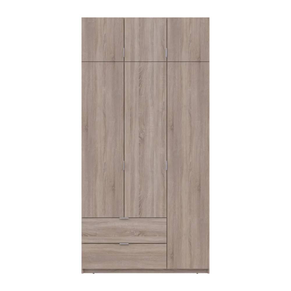 Шафа для одягу Doros Лукас Дуб Сонома 3ДСП 120х50х240 DRS-011651 (80737799), фото 1