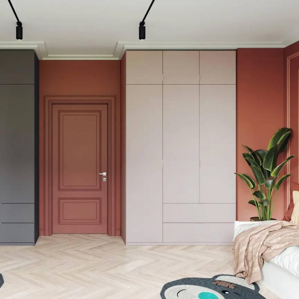 Шафа для одягу Doros Лукас Кашемір 3ДСП 120х50х240 DRS-011653 (80737798), фото 1