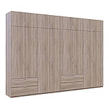 Шафа для одягу Doros Лукас Дуб сонома 4+4 ДСП 340х50х240 DRS-011711 (42005139), фото 6