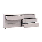 Комод Doros Рон 9 Кашемір 6 скриньок 160х38х62 DRS-011779 (41516174), фото 6