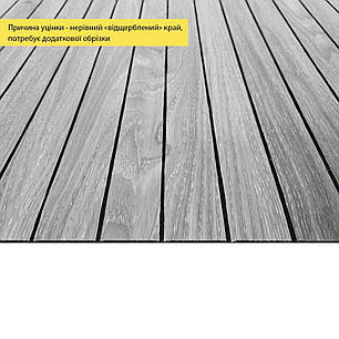 УЦІНКА. Покриття вінілове самоклеюче 3D рейки 600х600х2,8мм SW-00002969, фото 2