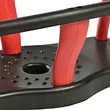 Гойдалка WCG Shield, 24 х 44,5 х 23,5 см - чорно-червона, фото 3