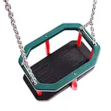 Гойдалка WCG Fort, 45 х 31,5 х 23 см - чорно-червона, фото 3