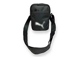 Сумка чоловіча чорний 20*14*8,5см арт.LDA-122-59 тканика ТМ КИТАЙ