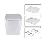 Комплект інсталяції Q-TAP Nest/Tern с унітазом Q-TAP кнопка хром 239828 QT17332303AW47508, фото 7