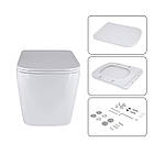 Комплект інсталяції Q-TAP Nest/Tern с унітазом Q-TAP кнопка біла 239831 QT17332303AW47511, фото 7