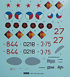 Пластикова модель 1/72 Kovozavody Prostejov 0496 Mikoyan MiG-19S 'Over Eastern Europe', фото 3