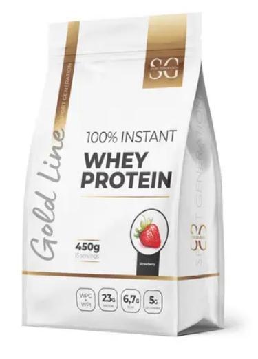 Протеїн Sport Generation 100% Instant Whey Protein 450 грам Смак :полуниця, фото 1