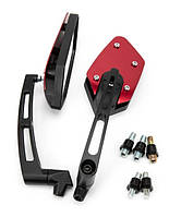 Мото зеркала уныверсальні strit 7 червоні (пара)