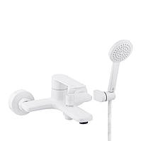 Змішувач PERLA Jack ванна БІЛА (PBZ6304W)