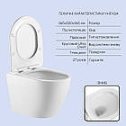 Комплект інсталяції Q-TAP Nest/Robin с унітазом Q-TAP кнопка хром 239821 QT13332381AW47501, фото 3