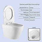 Комплект інсталяції Q-TAP Nest/Robin с унітазом Q-TAP кнопка чорна 239823 QT13332381AW47503, фото 3