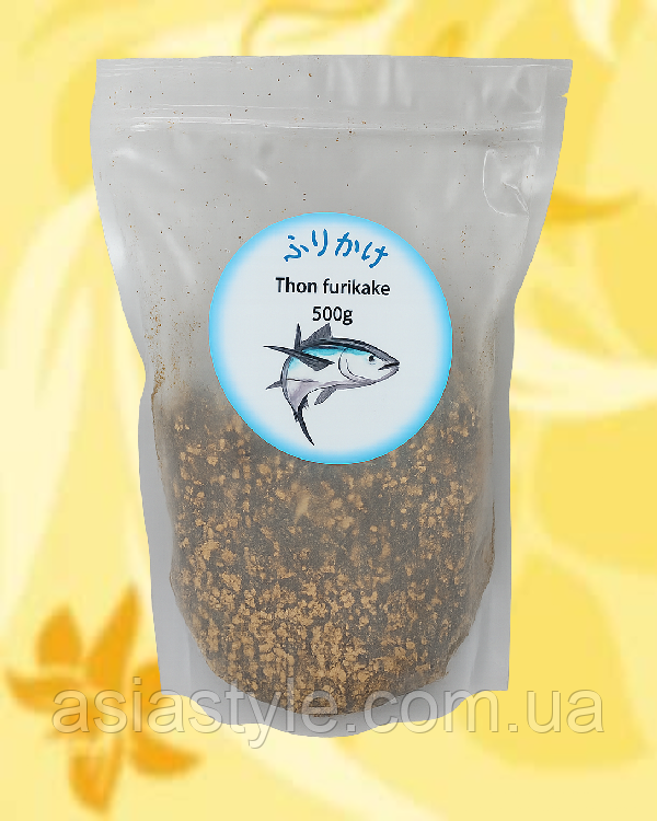 Спеції Фурікаке з тунцем, Специи Фурикаке с тунцом, Furikake spices with tuna, Thon Furikake, 500 г, Японія,Ч, фото 1