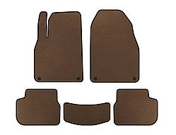 Килимки EVA (Коричневий) для Saab 9-3 2002-2014 рр