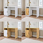 Письмовий стіл Юніор Корпус білий/Фасад Тахо, фото 8