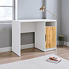 Письмовий стіл Юніор Корпус білий/Фасад Тахо, фото 2