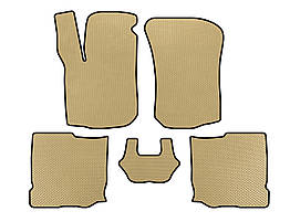 Килимки EVA Digital Designs для Seat Leon 1999-2005 рр. Етилвінілацетат (5-ти дверний АКПП Бежевий)