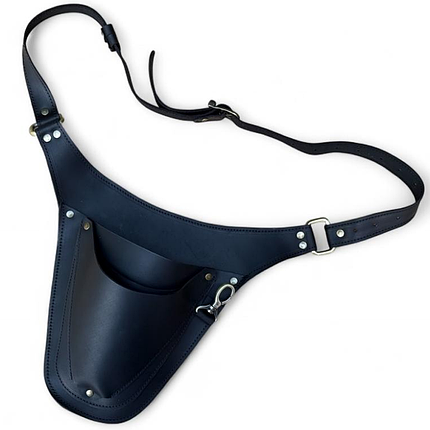 Пояс-чохол шкіряний G-Leather, 3 кишені, чорний (Україна), фото 1