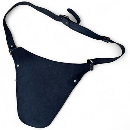 Пояс-чохол шкіряний G-Leather, 3 кишені, чорний (Україна), фото 2