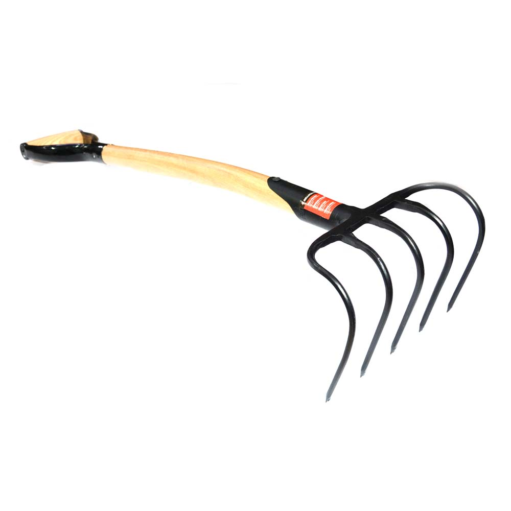 Вила з 5-ти загнутими зубами з держаком Bellota / Беллота 903-5.B AC75 (Іспанія)