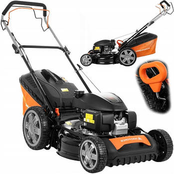 Бензинова газонокосарка GM H51 з двигуном Honda