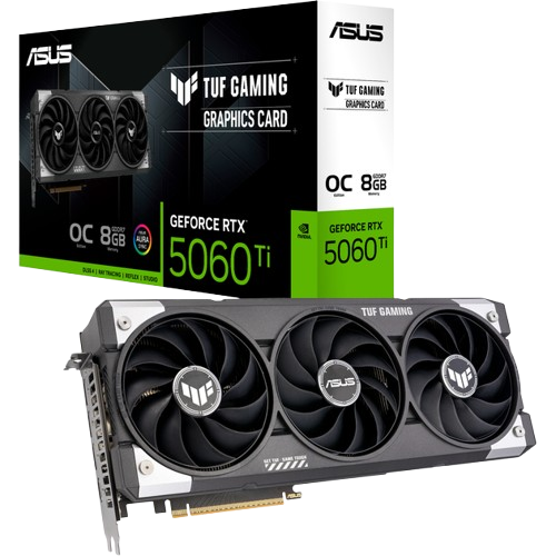 Відеокарта GeForce RTX 5060 Ti 8GB Asus TUF Gaming OC (TUF-RTX5060TI-O8G-GAMING)