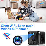 Внутрішня Wi-Fi камера S6 4G з підтримкою 2.4G і записом у 4K Ultra HD, фото 5